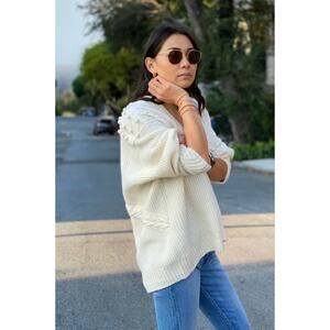 Loulou Studio Asinara Wool & Cashmere Cardigan size OS one size